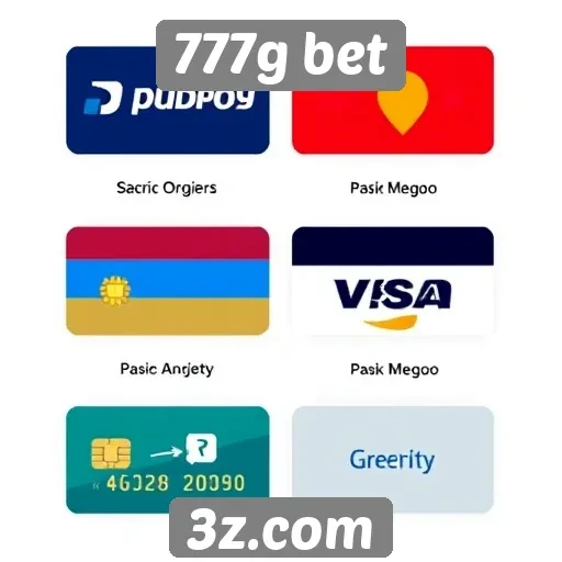 Métodos de pagamento aceitos no 777g bet